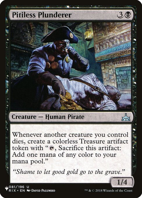 Pitiless Plunderer (PLST) (RIX-81)