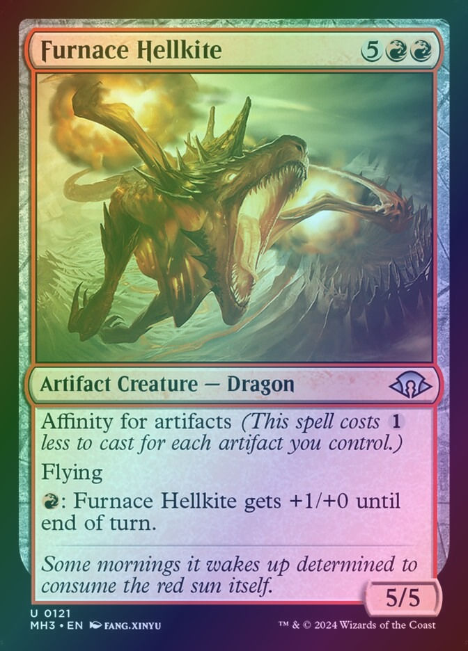 Furnace Hellkite (MH3) (121) / Foil