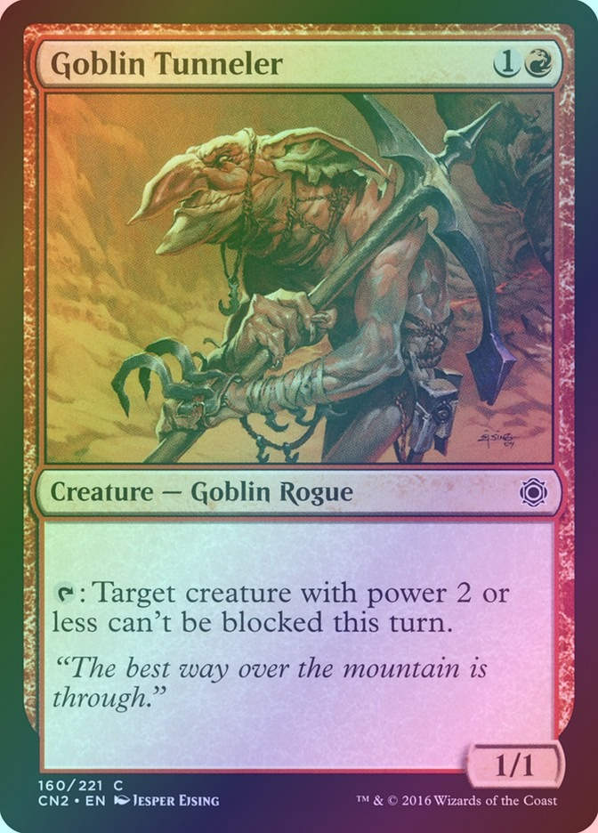 Goblin Tunneler (CN2) (160) / Foil