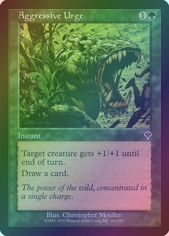 Aggressive Urge (INV) (181) / Foil