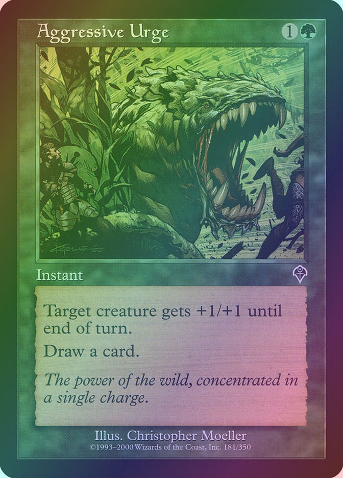 Aggressive Urge (INV) (181) / Foil