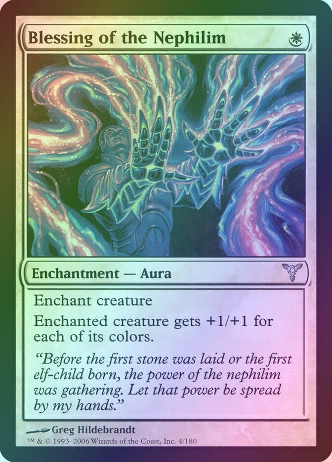 Blessing of the Nephilim (DIS) (4) / Foil