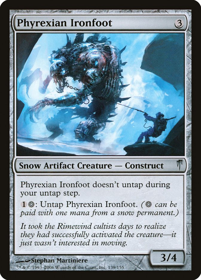 Phyrexian Ironfoot (CSP) (139)