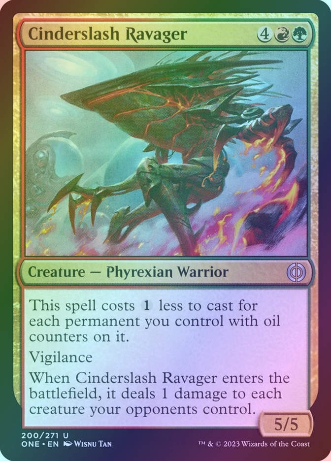 Cinderslash Ravager (ONE) (200) / Foil