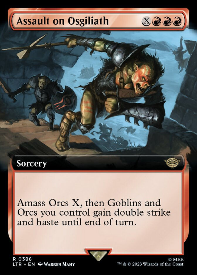 Assault on Osgiliath (LTR) (386) / Extended Art