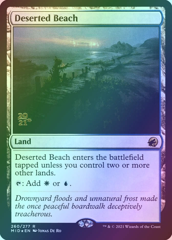 Deserted Beach (PMID) (260s) / Foil