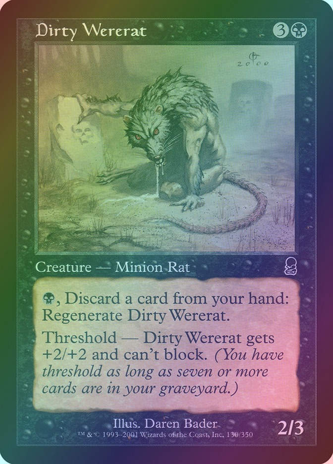 Dirty Wererat (ODY) (130) / Foil