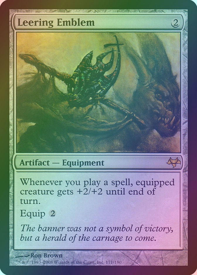 Leering Emblem (EVE) (171) / Foil