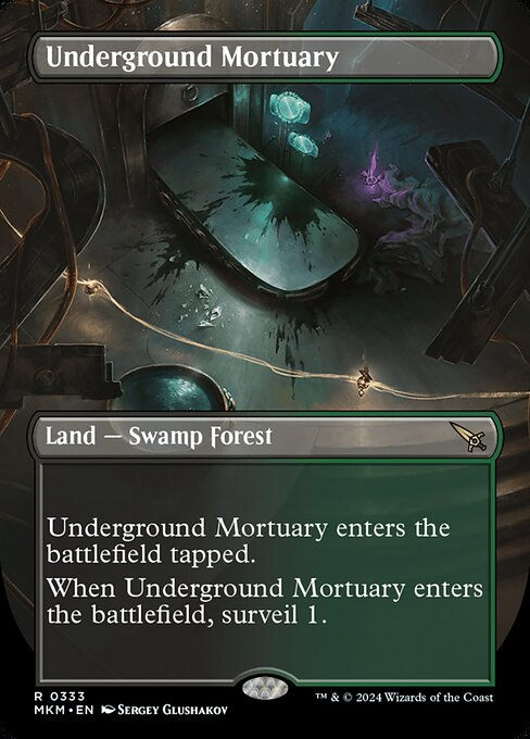 Underground Mortuary (mkm) (333) / Borderless