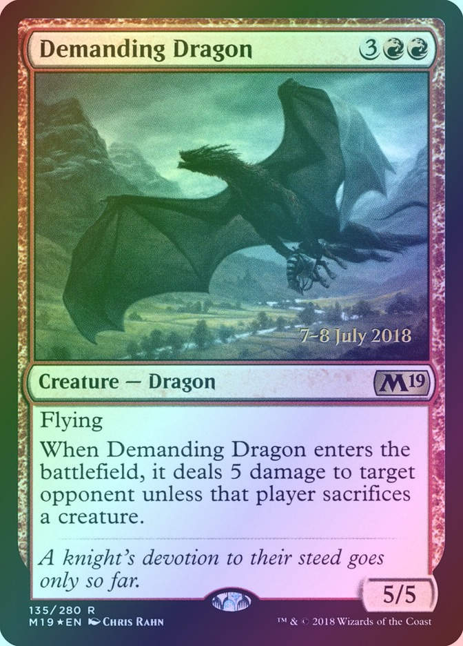 Demanding Dragon (PM19) (135s) / Foil