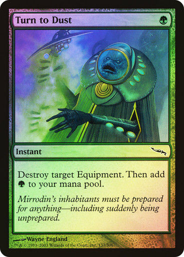 Turn to Dust (MRD) (137) / Foil