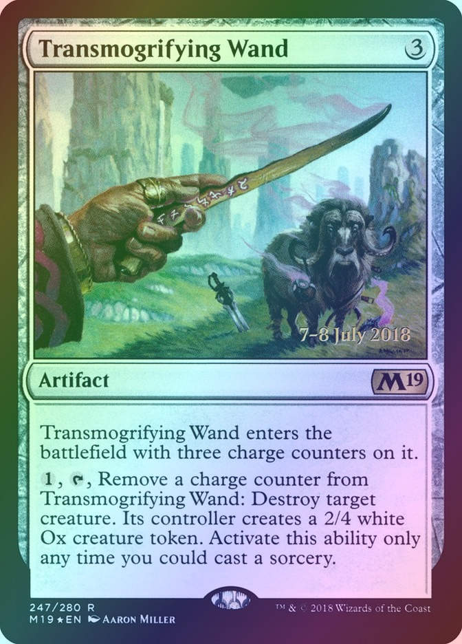 Transmogrifying Wand (PM19) (247s) / Foil