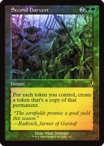 Second Harvest (INR) (417) / Foil Retro