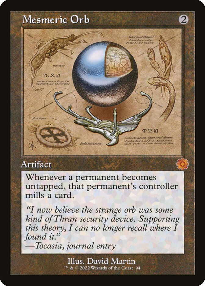 Mesmeric Orb (BRR) (94) / Schematic