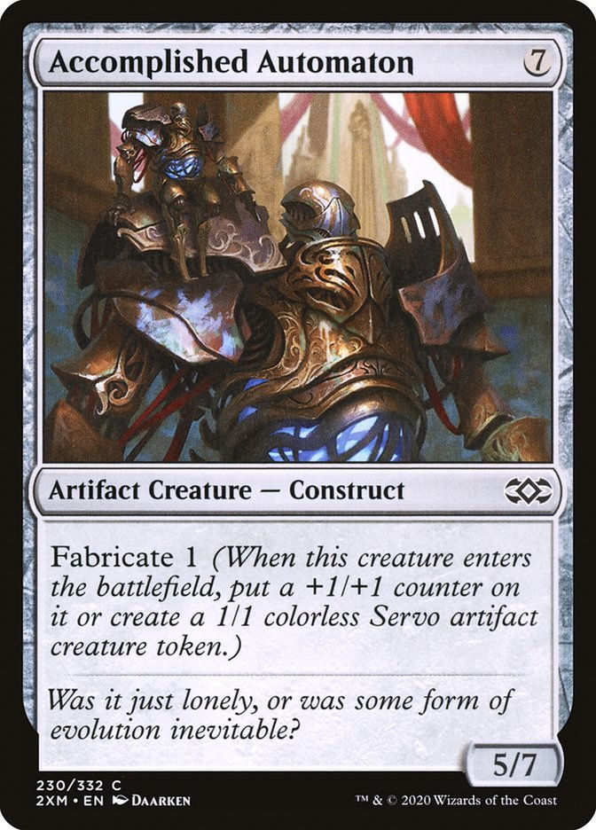 Accomplished Automaton (2XM) (230)