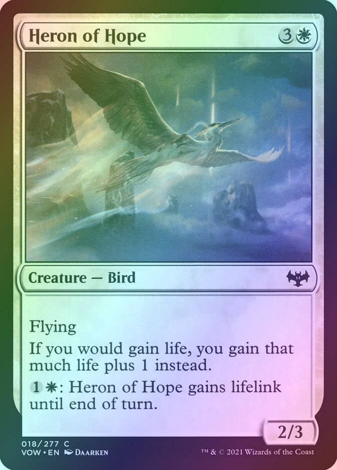 Heron of Hope (VOW) (18) / Foil