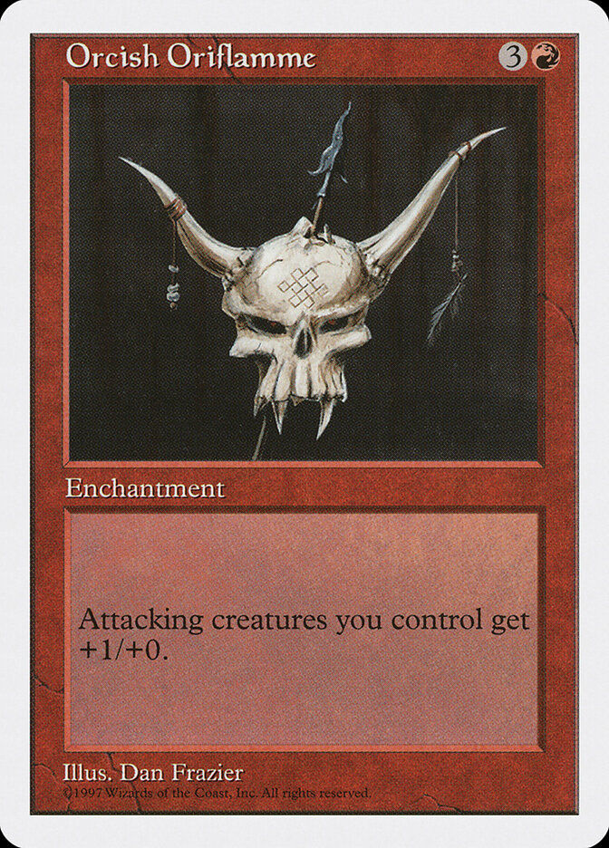 Orcish Oriflamme (5ED) (257)