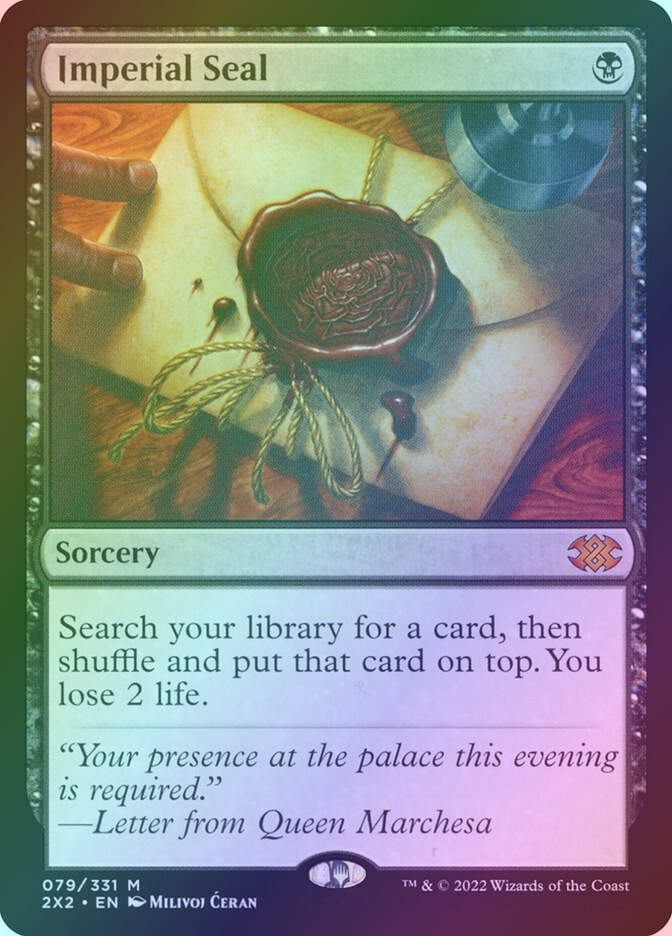 Imperial Seal (2X2) (79) / Foil