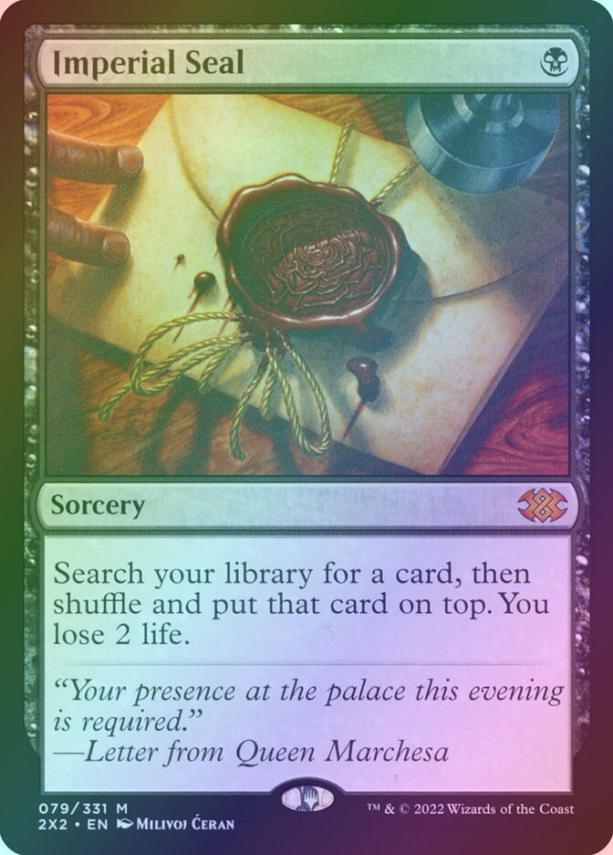 Imperial Seal (2X2) (79) / Foil