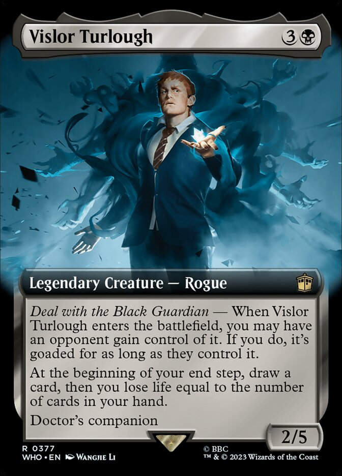 Vislor Turlough (WHO) (377) / Extended Art