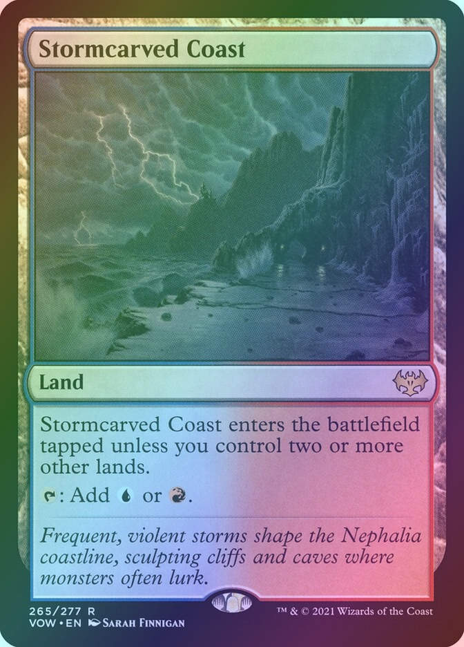 Stormcarved Coast (VOW) (265) / Foil