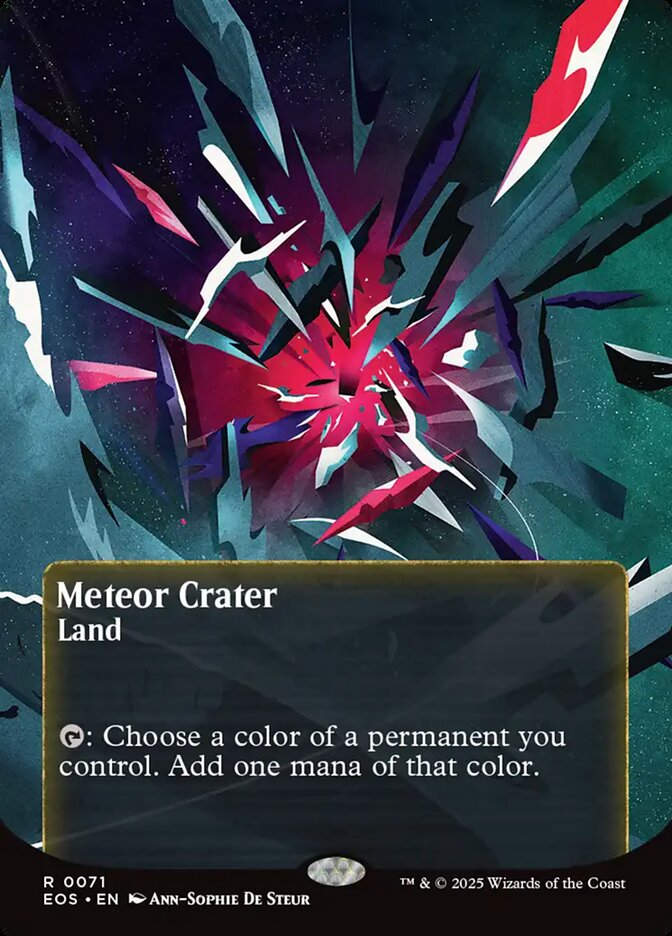 Meteor Crater (EOS) (71) / Borderless