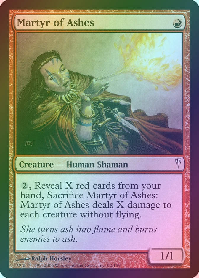 Martyr of Ashes (CSP) (92) / Foil
