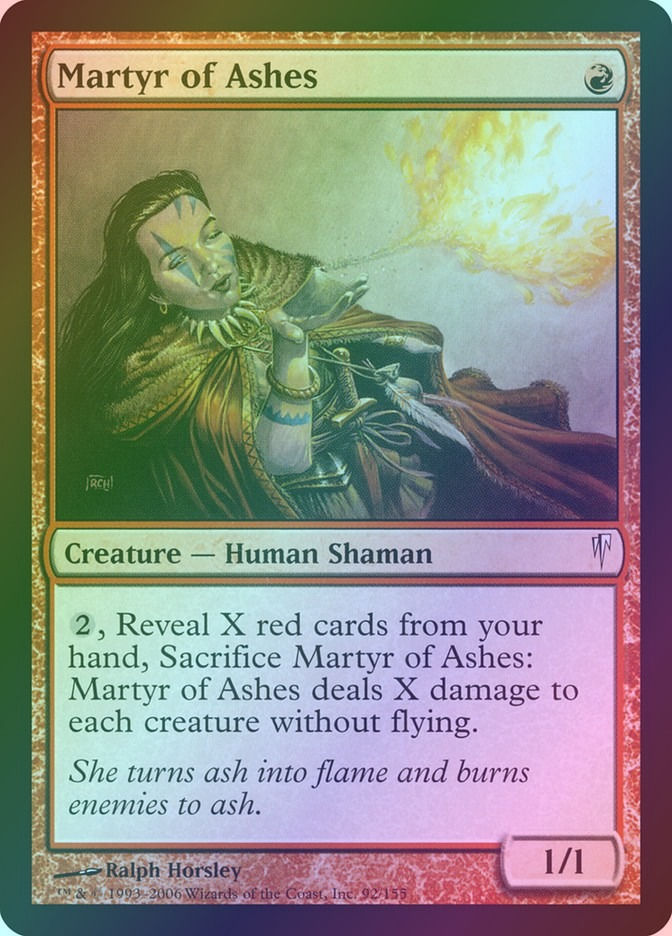 Martyr of Ashes (CSP) (92) / Foil