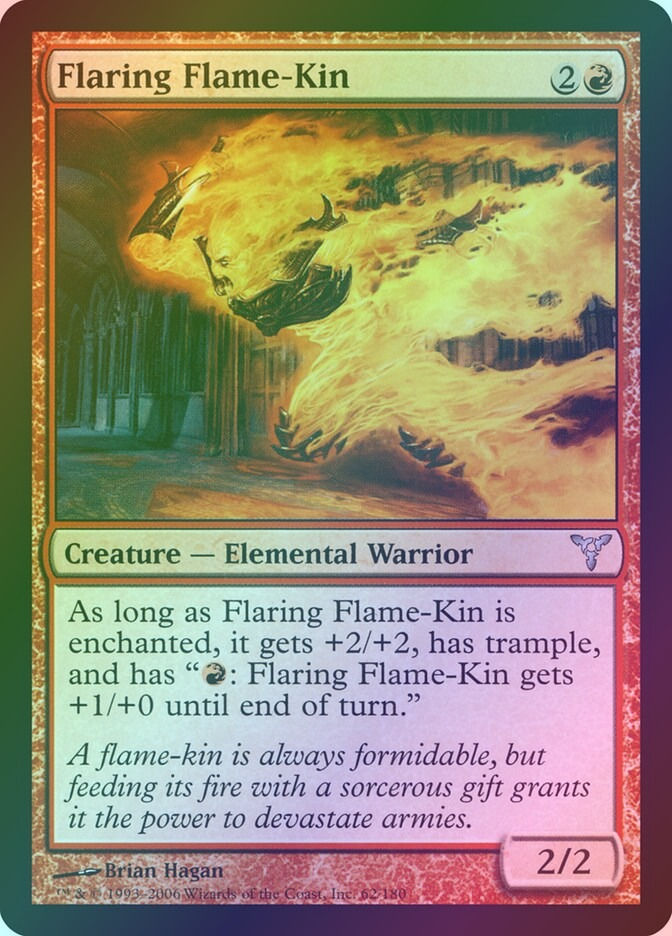 Flaring Flame-Kin (DIS) (62) / Foil