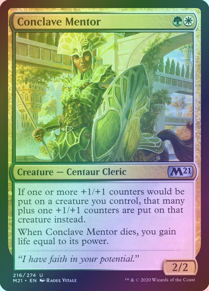 Conclave Mentor (M21) (216) / Foil