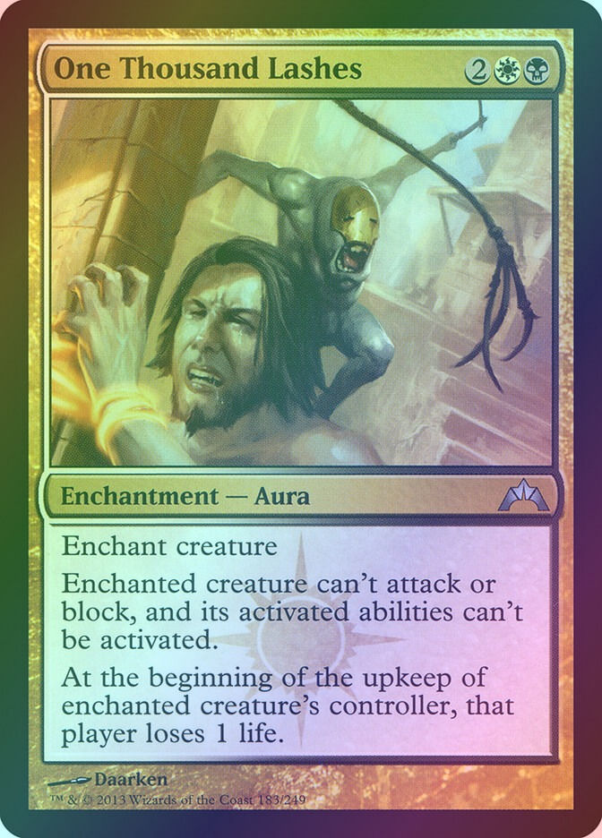 One Thousand Lashes (GTC) (183) / Foil