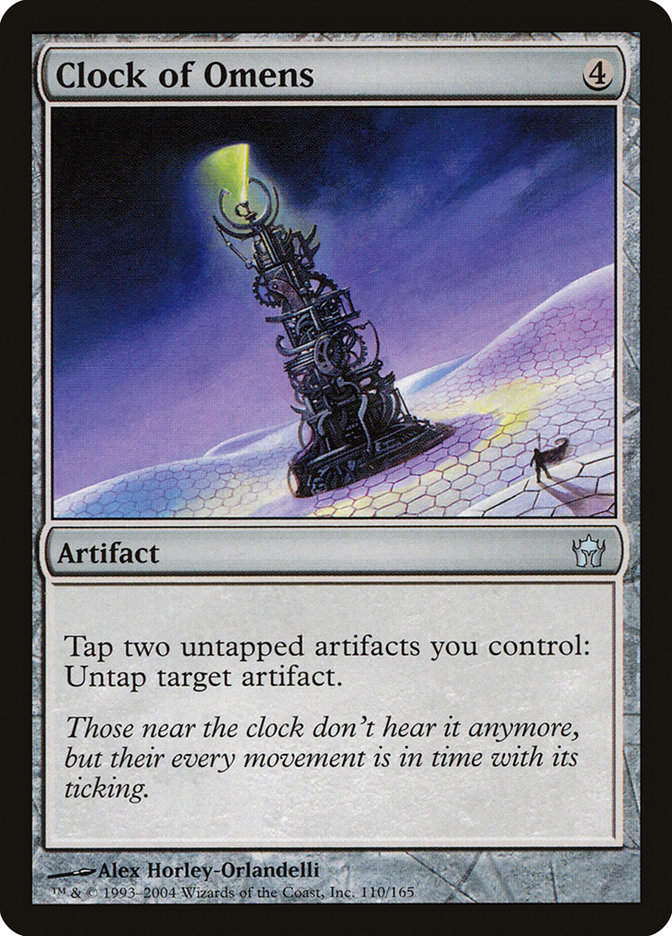Clock of Omens (5DN) (110) / Foil