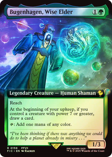 Bugenhagen, Wise Elder (FIC) (159) / Extended Art / Foil