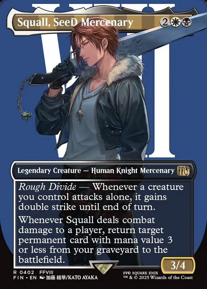 Squall, SeeD Mercenary (FIN) (402) / Borderless