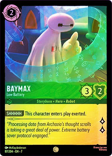 Baymax - Low Battery (LOR_ARC) / Foil