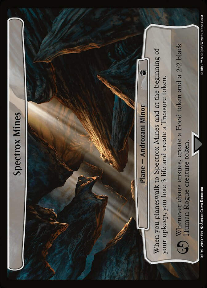 Spectrox Mines (WHO) (599) / Planar Cards