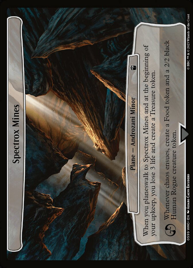 Spectrox Mines (WHO) (599) / Planar Cards