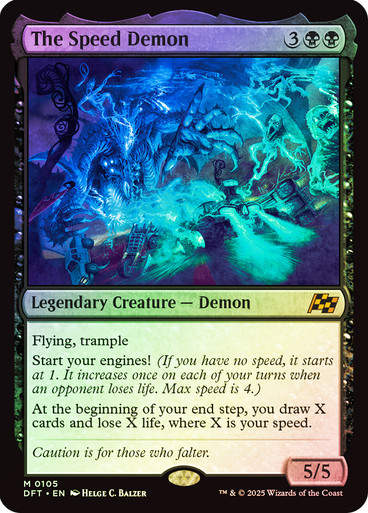 The Speed Demon (DFT) (105) / Foil
