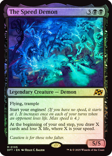 The Speed Demon (DFT) (105) / Foil