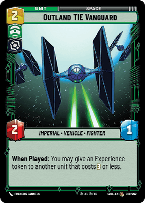 Outland TIE Vanguard (SHD_#082/262) / Foil