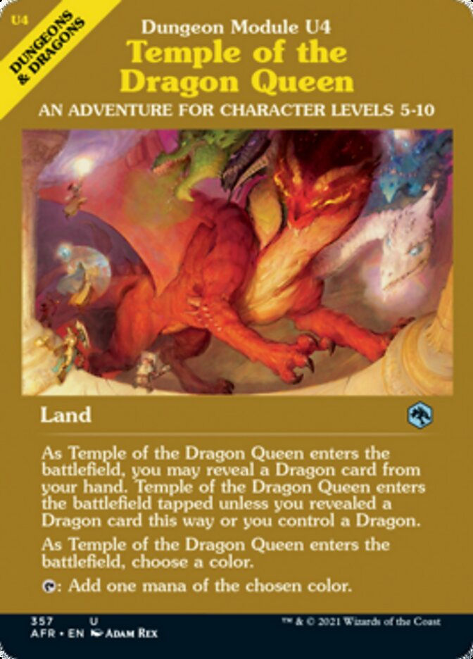 Temple of the Dragon Queen (AFR) / Showcase