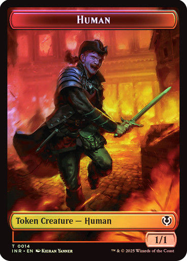 Elemental (TINR) (13) // Human (TINR) (14) / Foil — cara 2 de 2