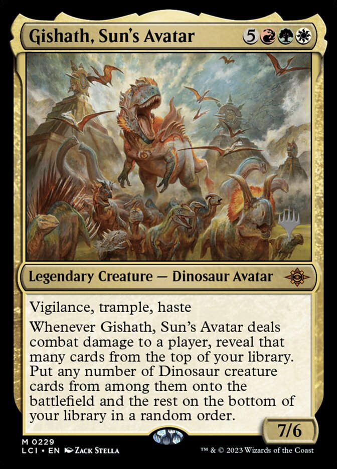 Gishath, Sun's Avatar (PLCI) (229p)