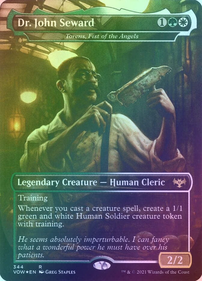 Torens, Fist of the Angels (VOW) (344) / Borderless / Foil
