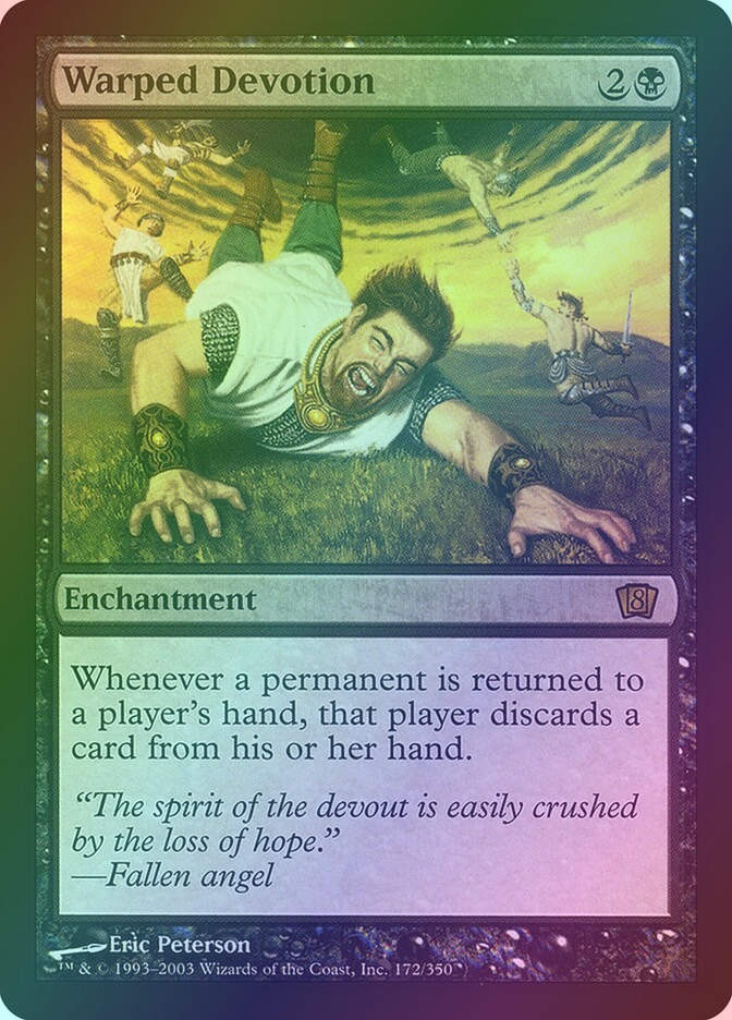 Warped Devotion (8ED) (172★) / Foil