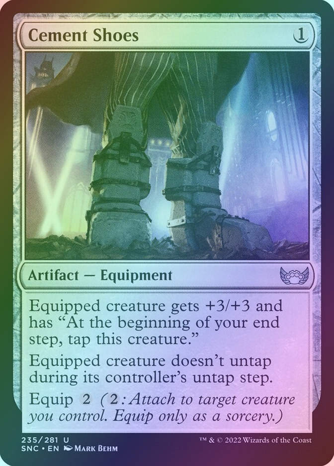 Cement Shoes (SNC) (235) / Foil