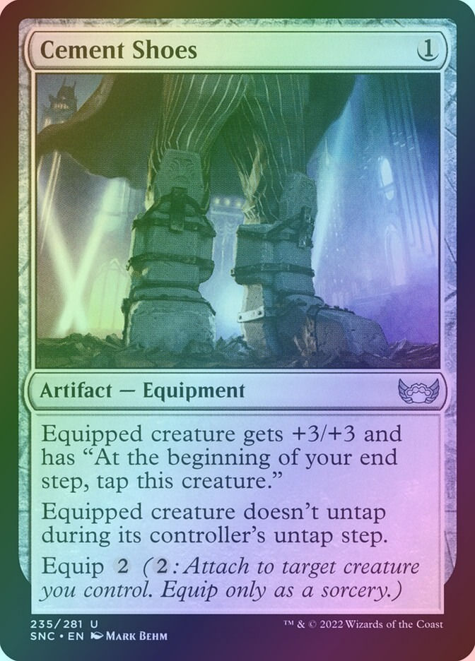Cement Shoes (SNC) (235) / Foil