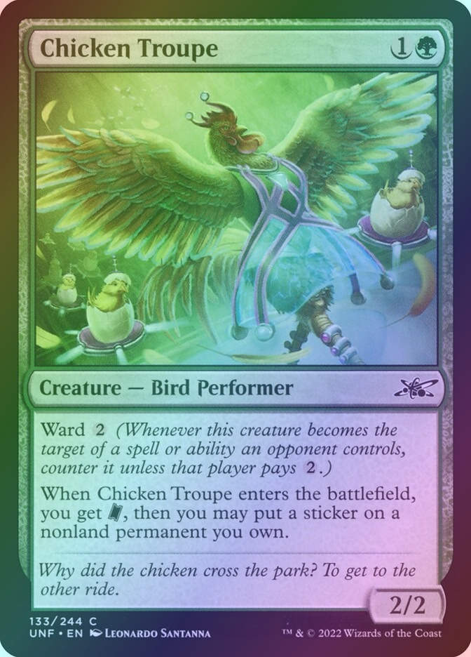 Chicken Troupe (UNF) (133) / Foil