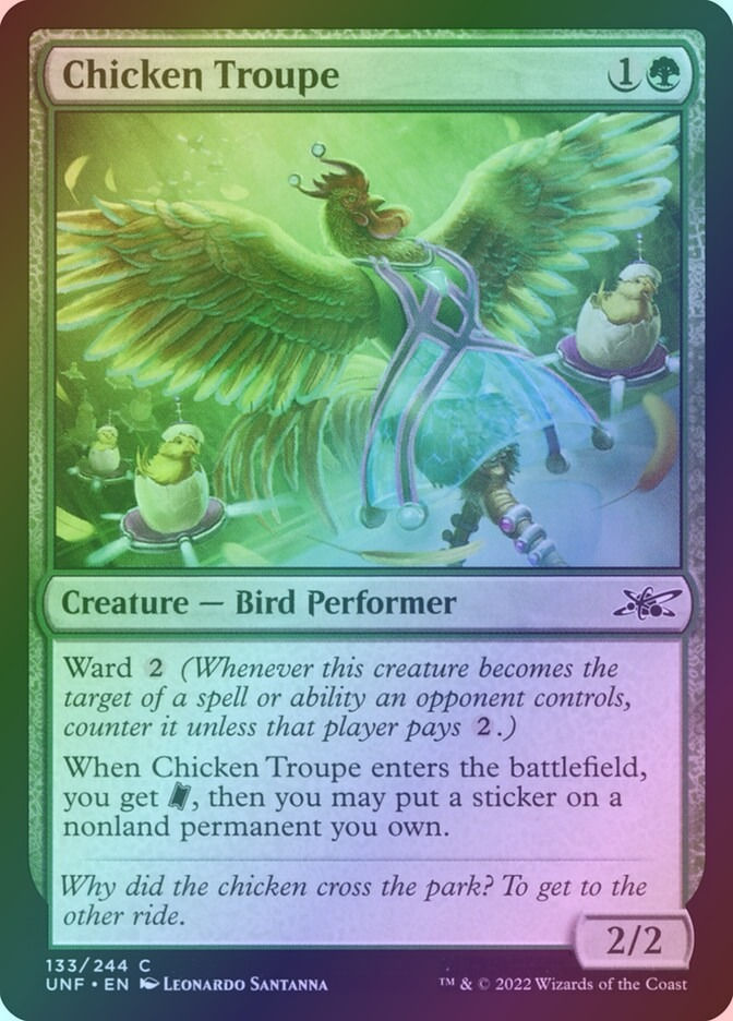 Chicken Troupe (UNF) (133) / Foil