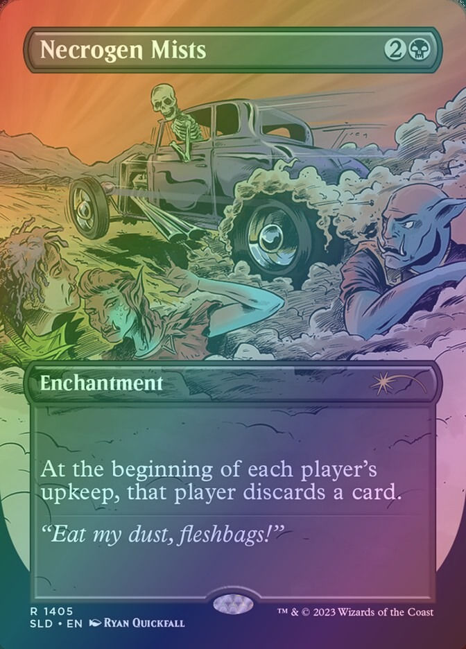 Necrogen Mists (SLD) (1405) / Borderless / Foil